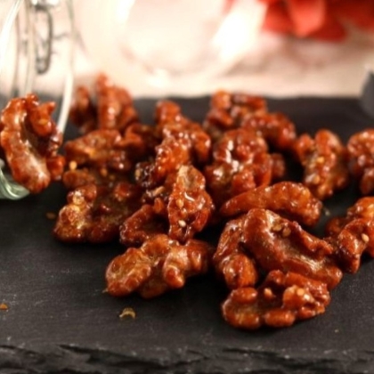 くるみの飴炊き